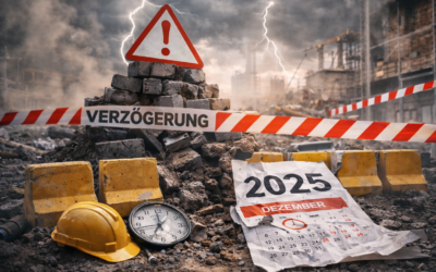 Warum Bauprojekte ins Stocken geraten: Wie Bauherren 2025 gegensteuern können