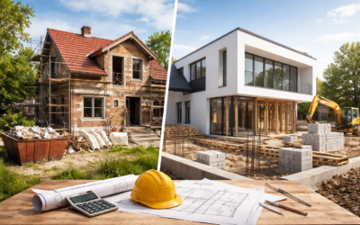 Sanierung oder Neubau: Welche Entscheidung sich Ende 2025 wirklich lohnt